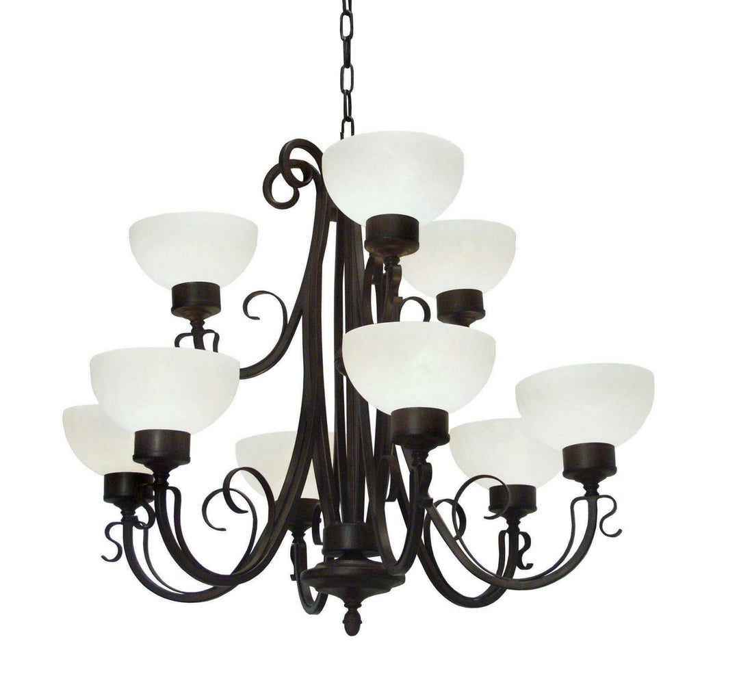 2nd Avenue Mirasol 01.0875.36 Chandelier Light - Rustic Iron