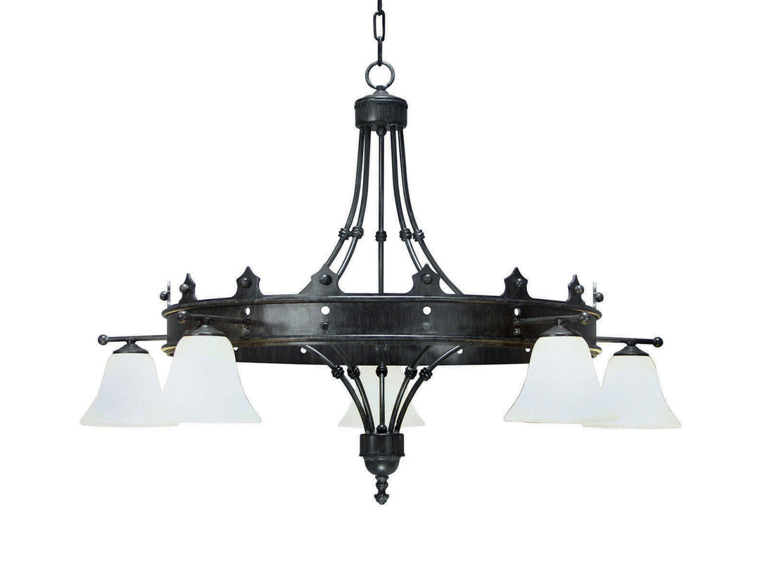 2nd Avenue Strada 01.0884.42 Chandelier Light - Antique Iron Gate