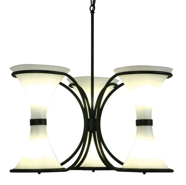 2nd Avenue Chronos 01.0916.30 Chandelier Light - Blackwash