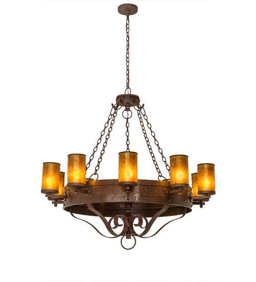 2nd Avenue Parnella 01.0926.48.MICA Chandelier Light - Rusty Nail