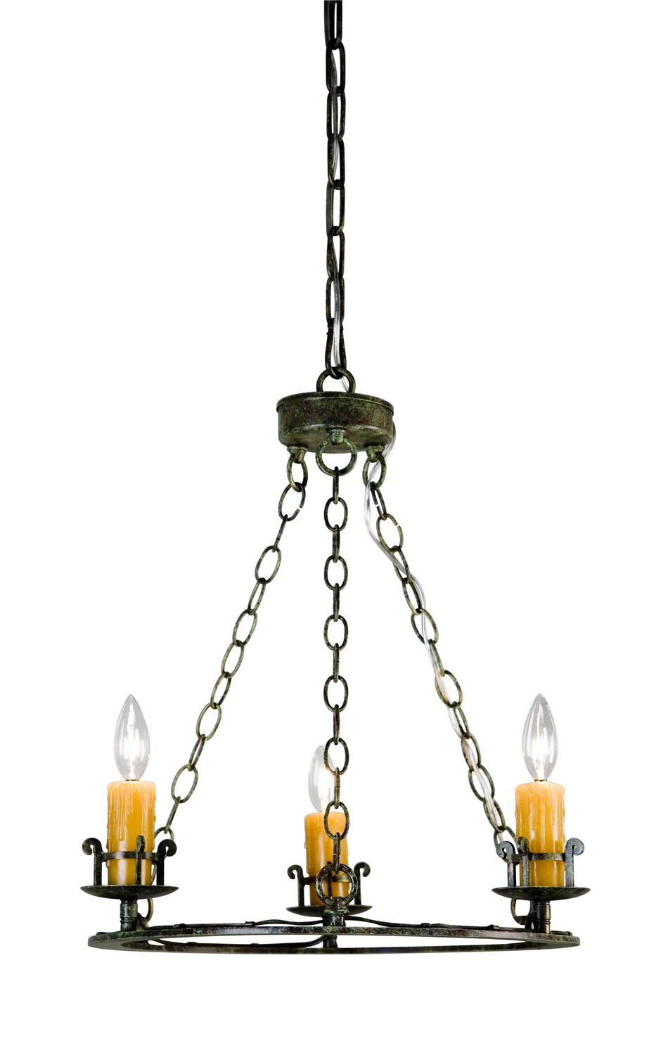 2nd Avenue Tertius 01.0997.18 Chandelier Light - Organic Rust