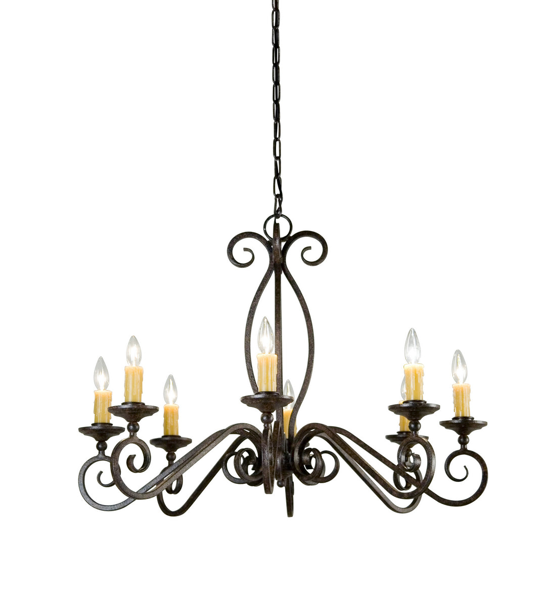 2nd Avenue Wallis 01.0999.36 Chandelier Light - Rustic Iron