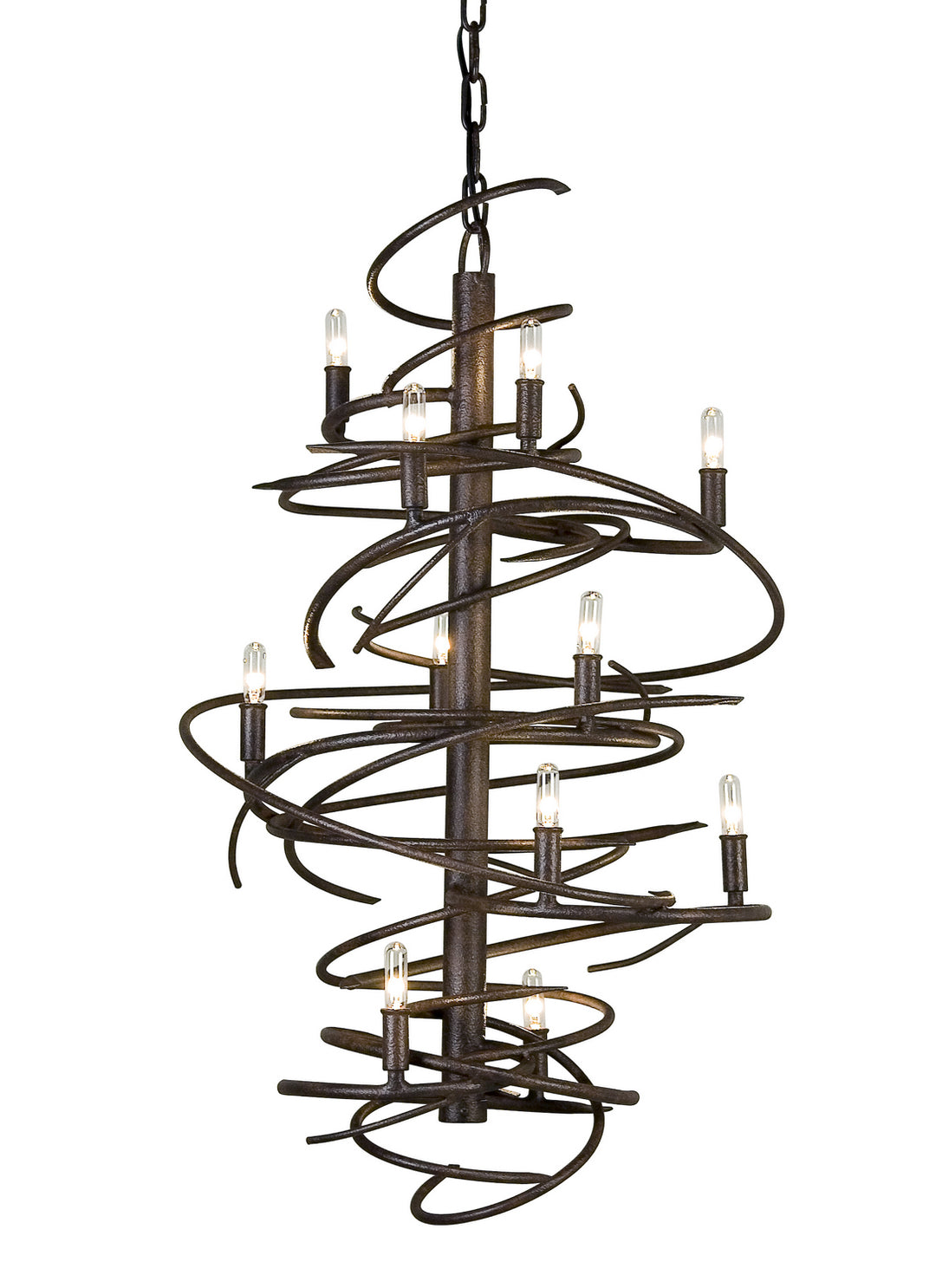 2nd Avenue Cyclone 01.1075.24 Chandelier Light - Cajun Spice