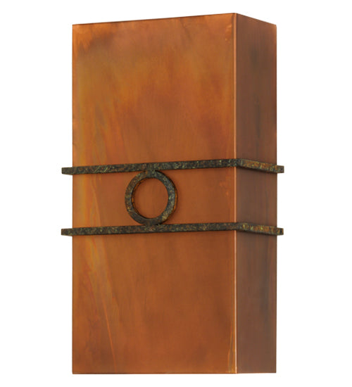 2nd Avenue Bandino 04.1011.10.18H Wall Sconce Light - Acid Burnt Copper