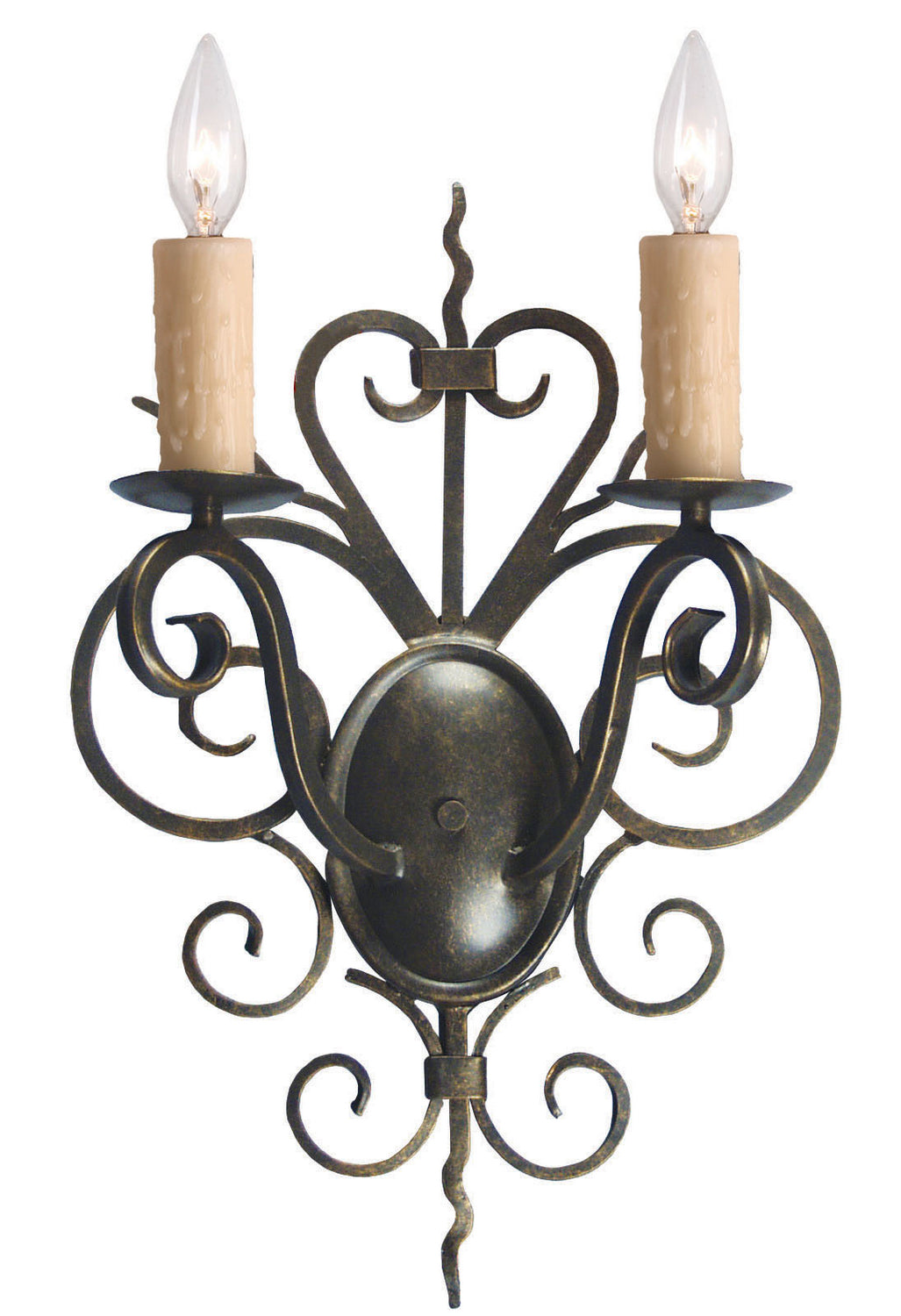 2nd Avenue Kenneth 04.1091.2 Wall Sconce Light - Gilded Tobacco