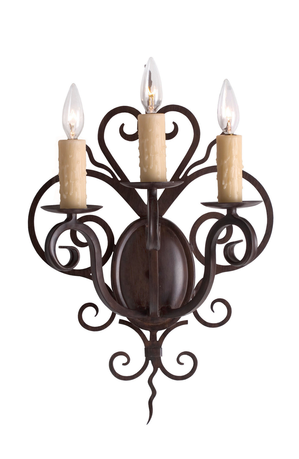 2nd Avenue Kenneth 04.1091.3 Wall Sconce Light - Rustic Iron