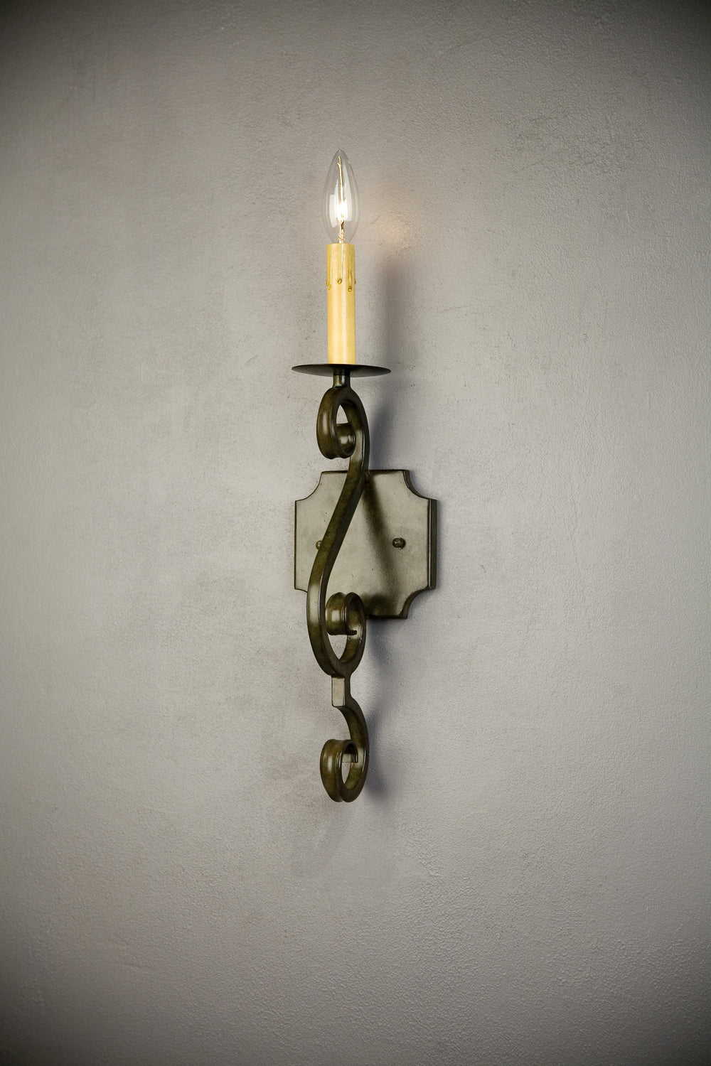 2nd Avenue Piero 04.1115.1.ADA Wall Sconce Light - Organic Rust