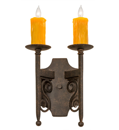 2nd Avenue Toscano 04.1116.2.070T Wall Sconce Light - Cajun Spice