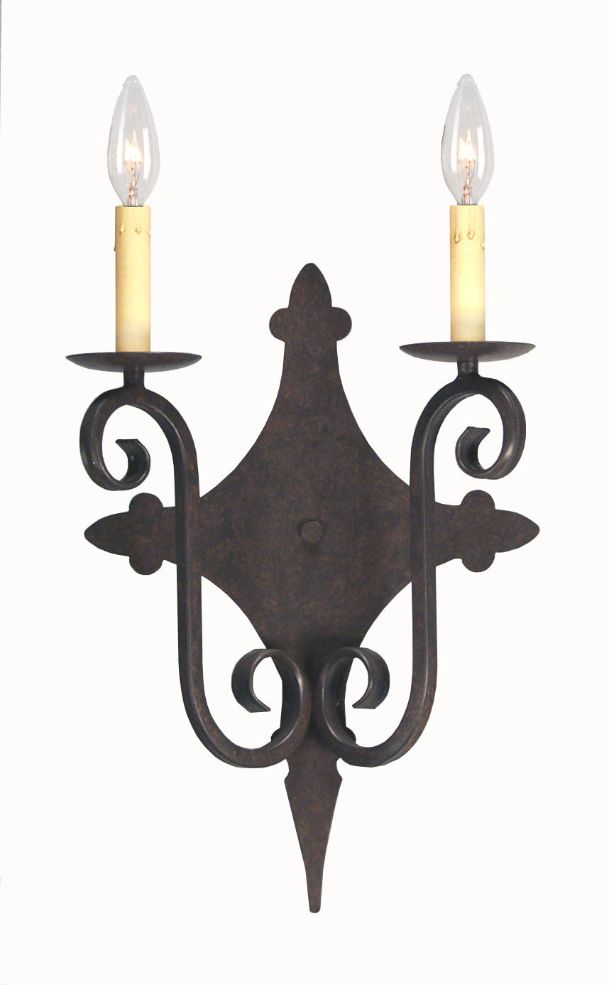 2nd Avenue Angelique 04.1127.2 Wall Sconce Light - Chestnut