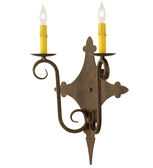 2nd Avenue Angelique 04.1127.2.GT Wall Sconce Light - Gilded Tobacco