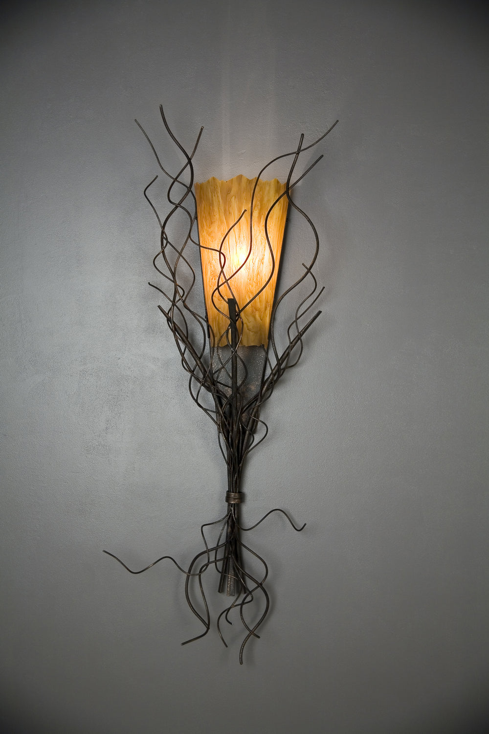 2nd Avenue Rama 04.1475.12 Wall Sconce Light - Blackwash