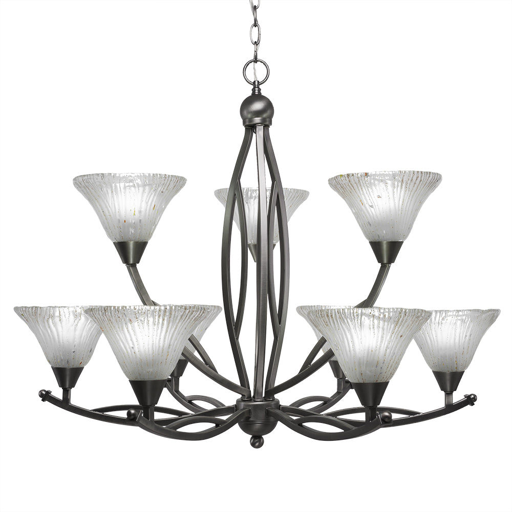 Toltec Bow 279-bn-751 Chandelier Light - Brushed Nickel