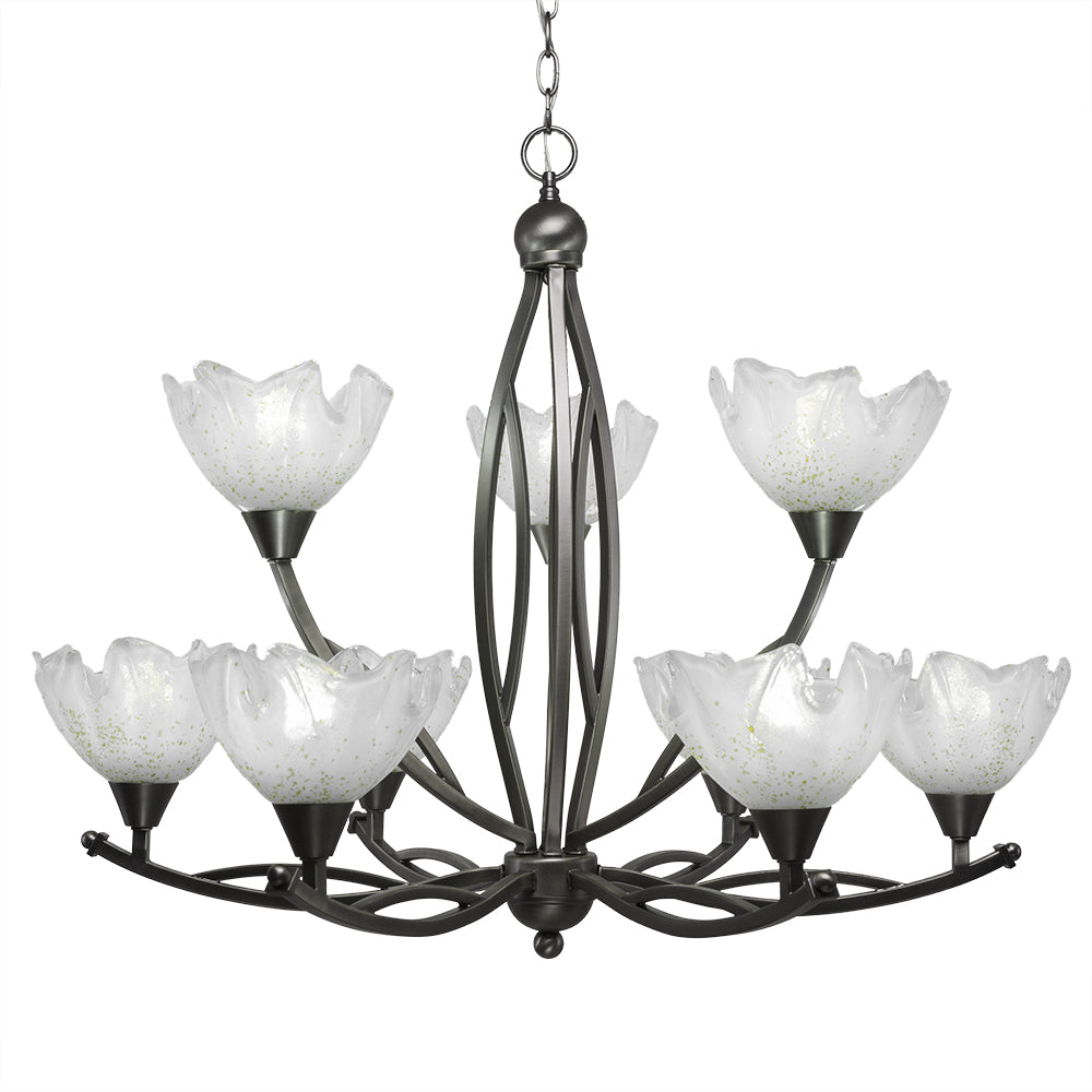 Toltec Bow 279-bn-755 Chandelier Light - Brushed Nickel