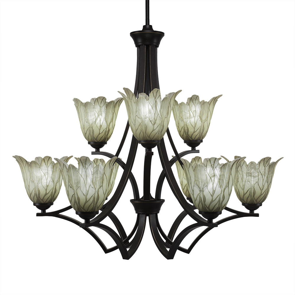 Toltec Zilo 569-dg-1025 Chandelier Light - Dark Granite