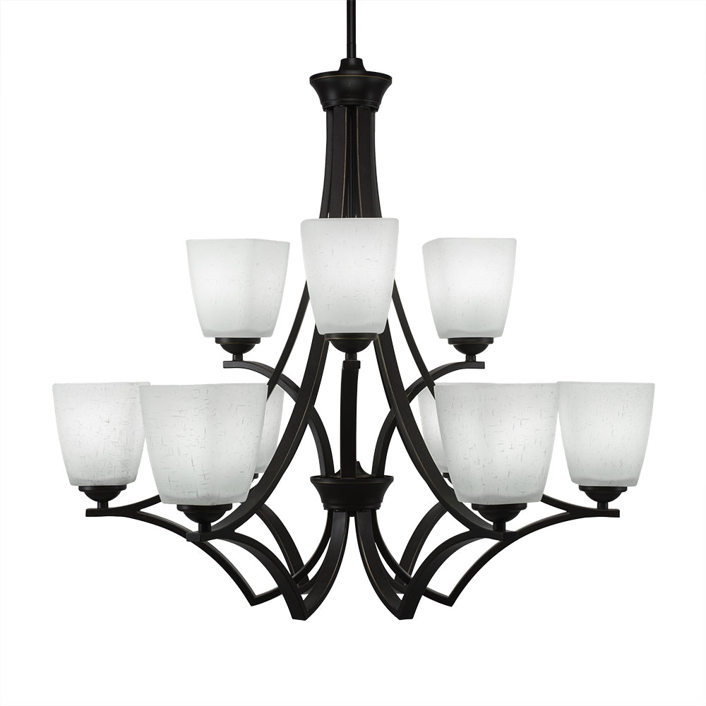 Toltec Zilo 569-dg-460 Chandelier Light - Dark Granite