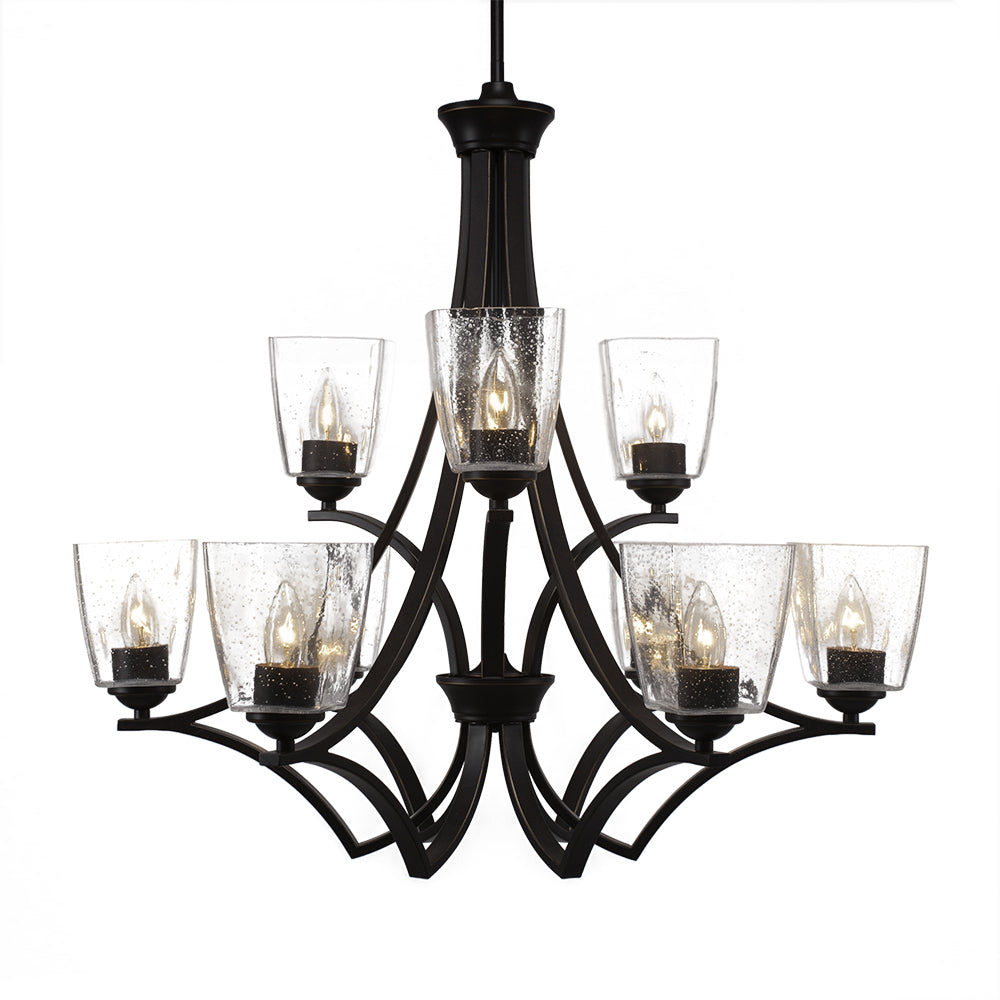 Toltec Zilo 569-dg-461 Chandelier Light - Dark Granite