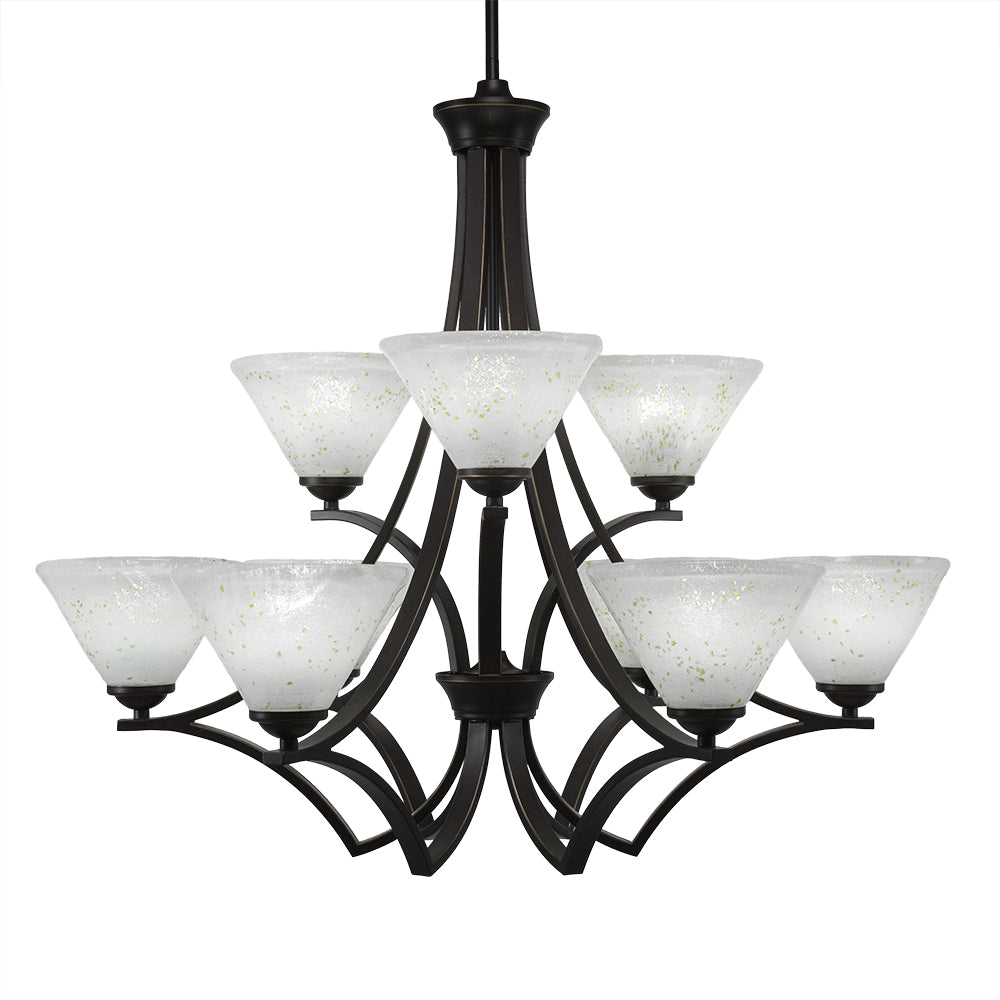 Toltec Zilo 569-dg-7145 Chandelier Light - Dark Granite