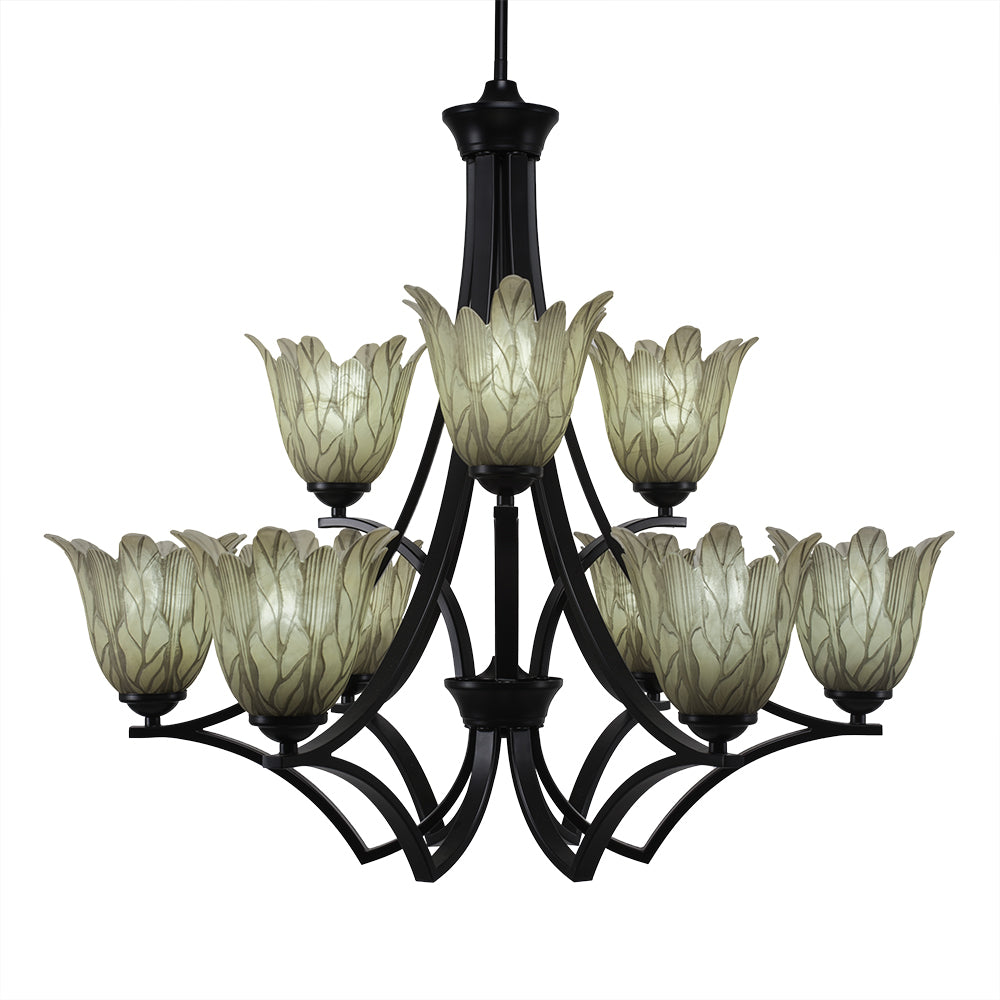Toltec Zilo 569-mb-1025 Chandelier Light - Matte Black