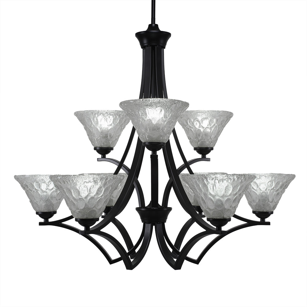 Toltec Zilo 569-mb-451 Chandelier Light - Matte Black