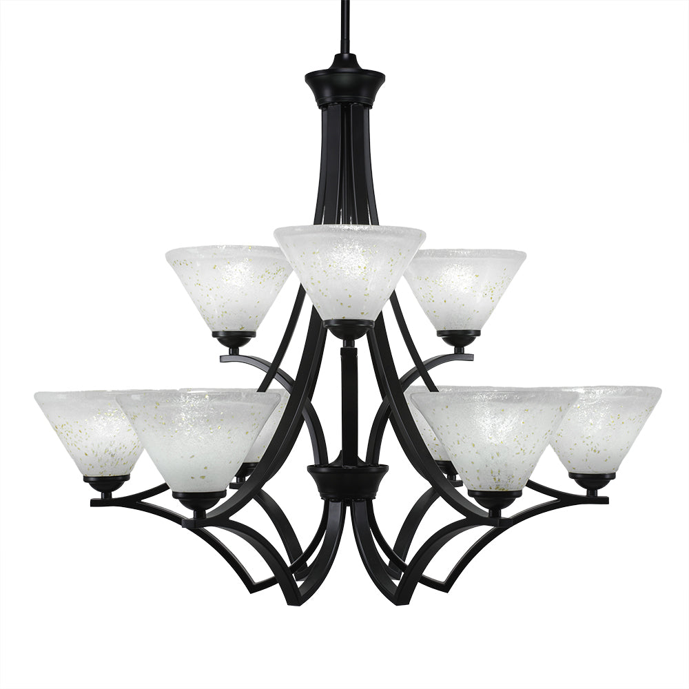 Toltec Zilo 569-mb-7145 Chandelier Light - Matte Black