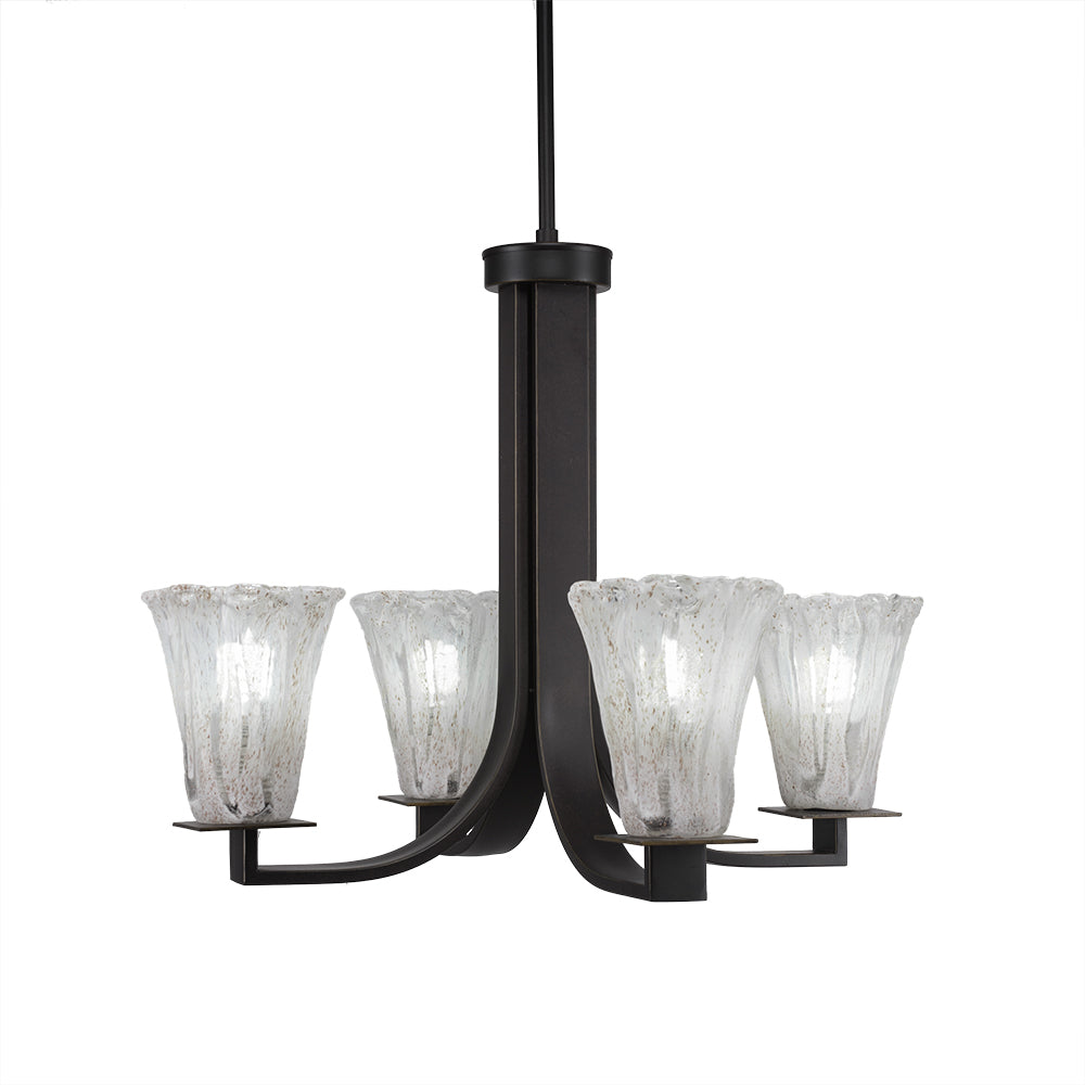 Toltec Apollo 574-dg-729 Chandelier Light - Dark Granite