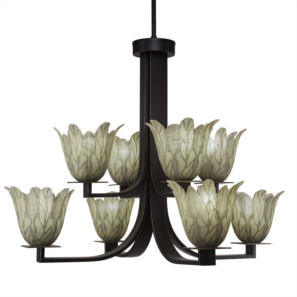 Toltec Apollo 578-dg-1025 Chandelier Light - Dark Granite