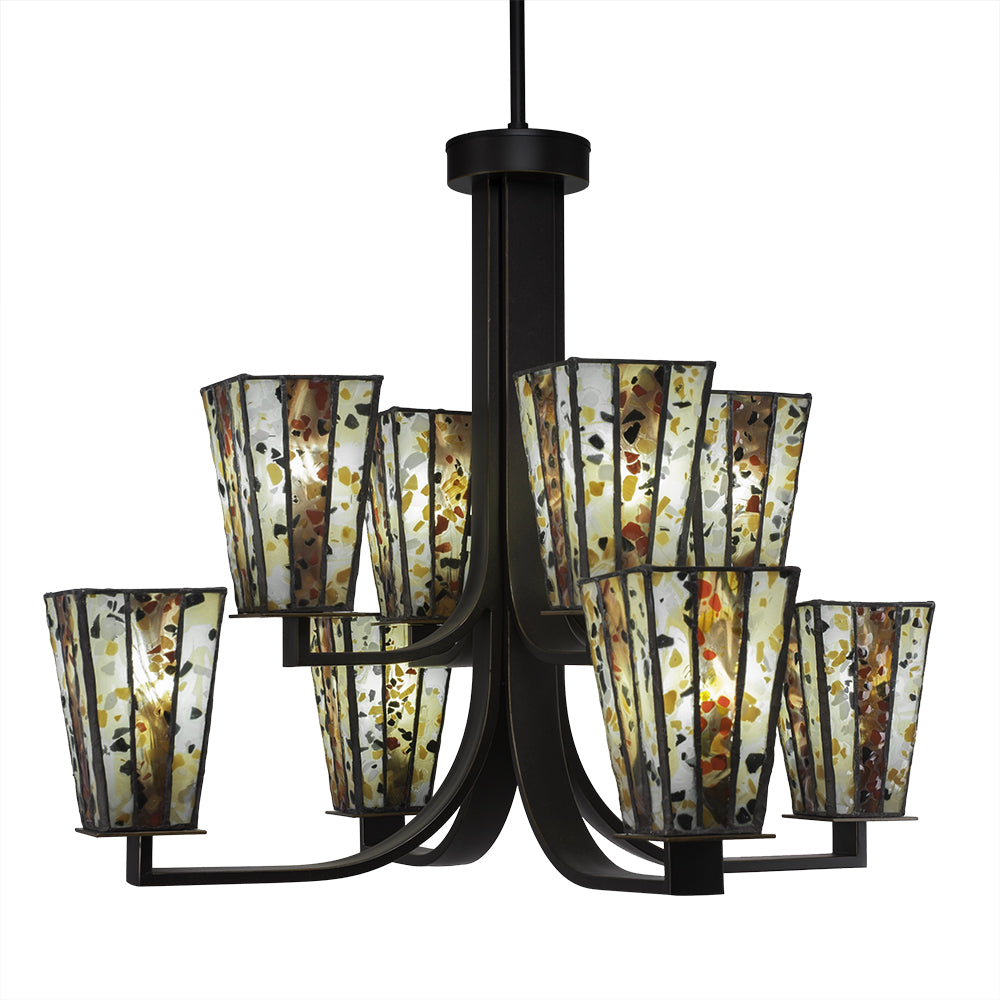 Toltec Apollo 578-dg-9564 Chandelier Light - Dark Granite