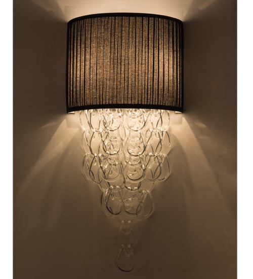 2nd Avenue Lucy 04.1484.15.X.044U Wall Sconce Light - Blackened Pewter