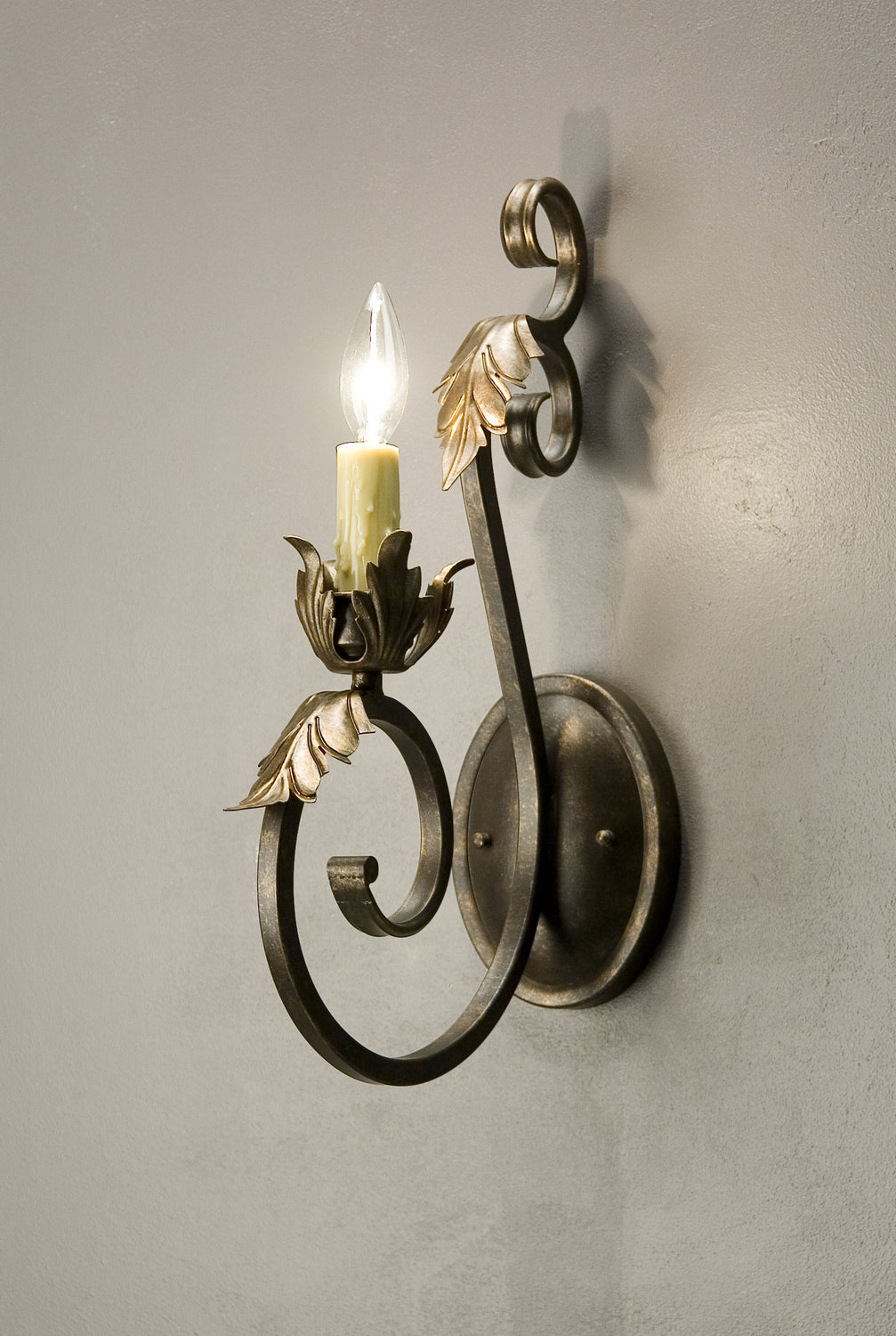 2nd Avenue Josephine 04.1509.1 Wall Sconce Light - Gilded Tobacco & Gold