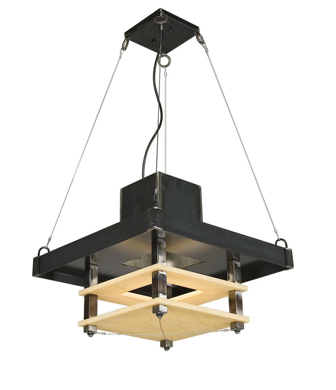 2nd Avenue Metropolis 05.0282.18.SMOOTH Pendant Light - Rustic Iron
