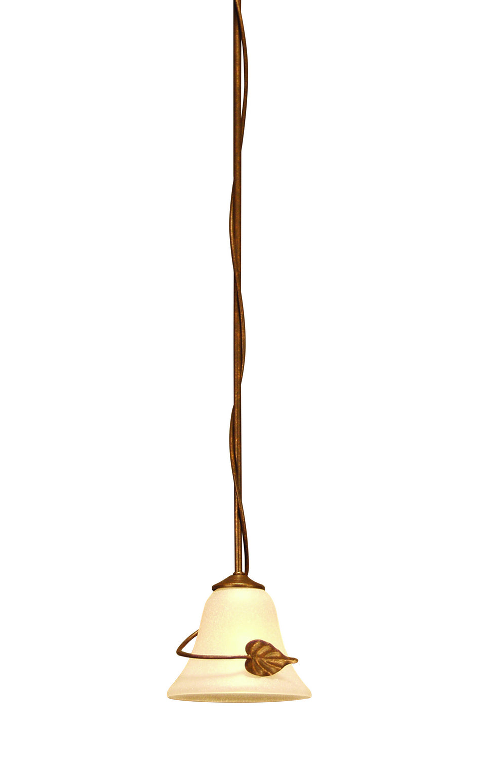 2nd Avenue Leaf 05.0595.LEAF Pendant Light - Pompeii Gold