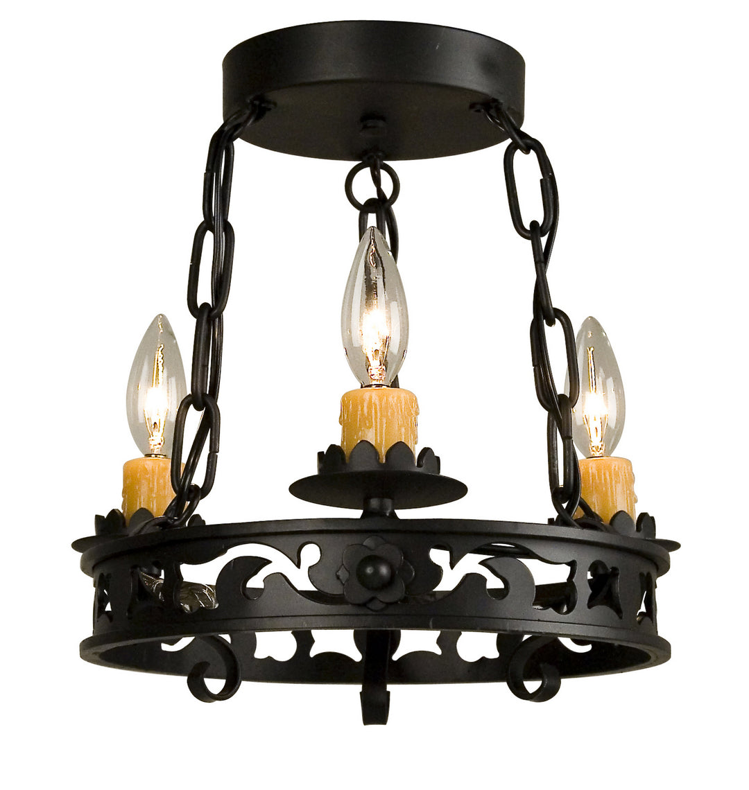 2nd Avenue Sagebrush 05.1271.14 Chandelier Light - Blackwash