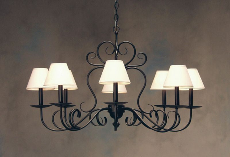 2nd Avenue Corrina 0672.36 Chandelier Light - Blackwash