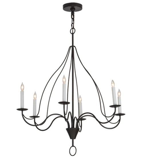 2nd Avenue Polonaise 200076-32 Chandelier Light - Timeless Bronze