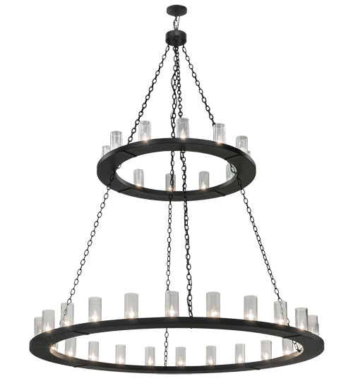 2nd Avenue Loxley 200076-47 Chandelier Light - Textured Black