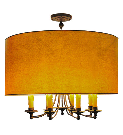 2nd Avenue Muirfield 202413-4 Chandelier Light - Classic Rust