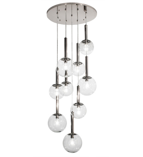 2nd Avenue Bola 202954-5 Pendant Light - Polished Nickel