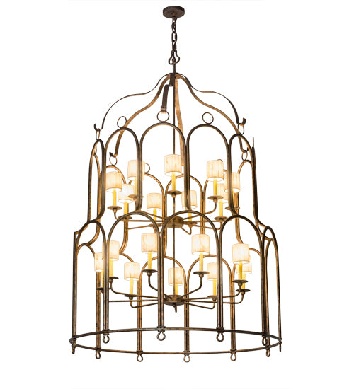 2nd Avenue Grand Stair 203193-4 Chandelier Light - Spanish Gold