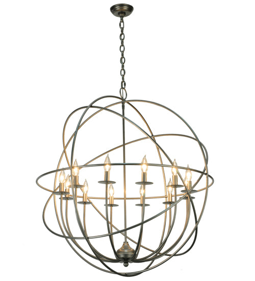 2nd Avenue Atom Enerjisi 210717-15 Chandelier Light - Pewter