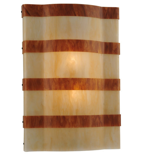 2nd Avenue IL BACCO 214340-5 Wall Sconce Light - Fused Glass