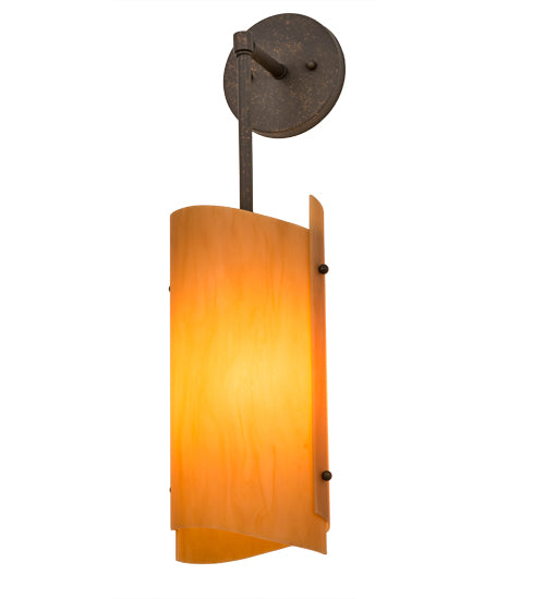 2nd Avenue Vortex 216715-4.261U Wall Sconce Light - Gilded Tobacco