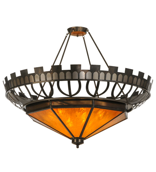 2nd Avenue Davis Street 217888-1D Pendant Light - Craftsman Brown On Waxed Brass