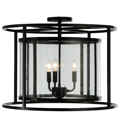 2nd Avenue Kitzi 220048-3 Ceiling Light - Mirror Black