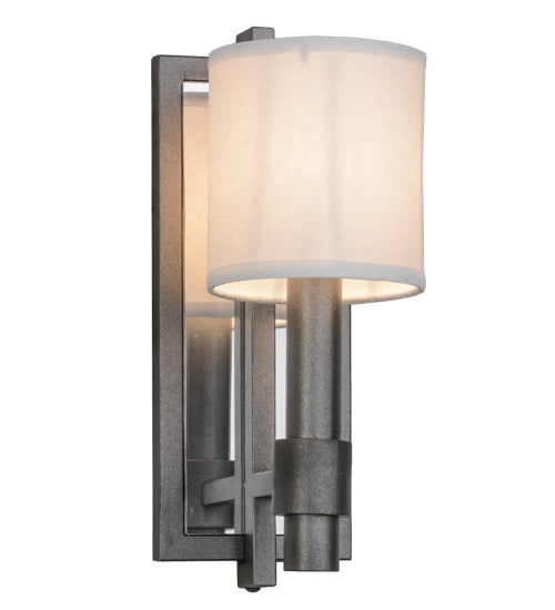 2nd Avenue Alberta 221006-9 Wall Sconce Light - Blackened Pewter