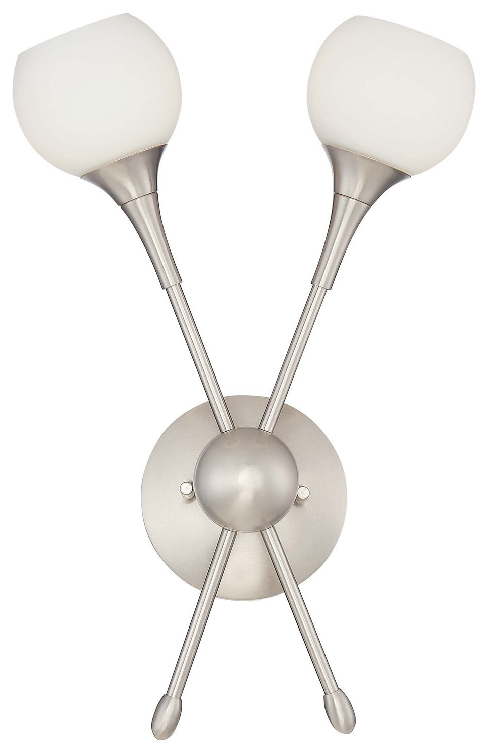 George Kovacs Pontil P1802-084 Wall Light - Brushed Nickel