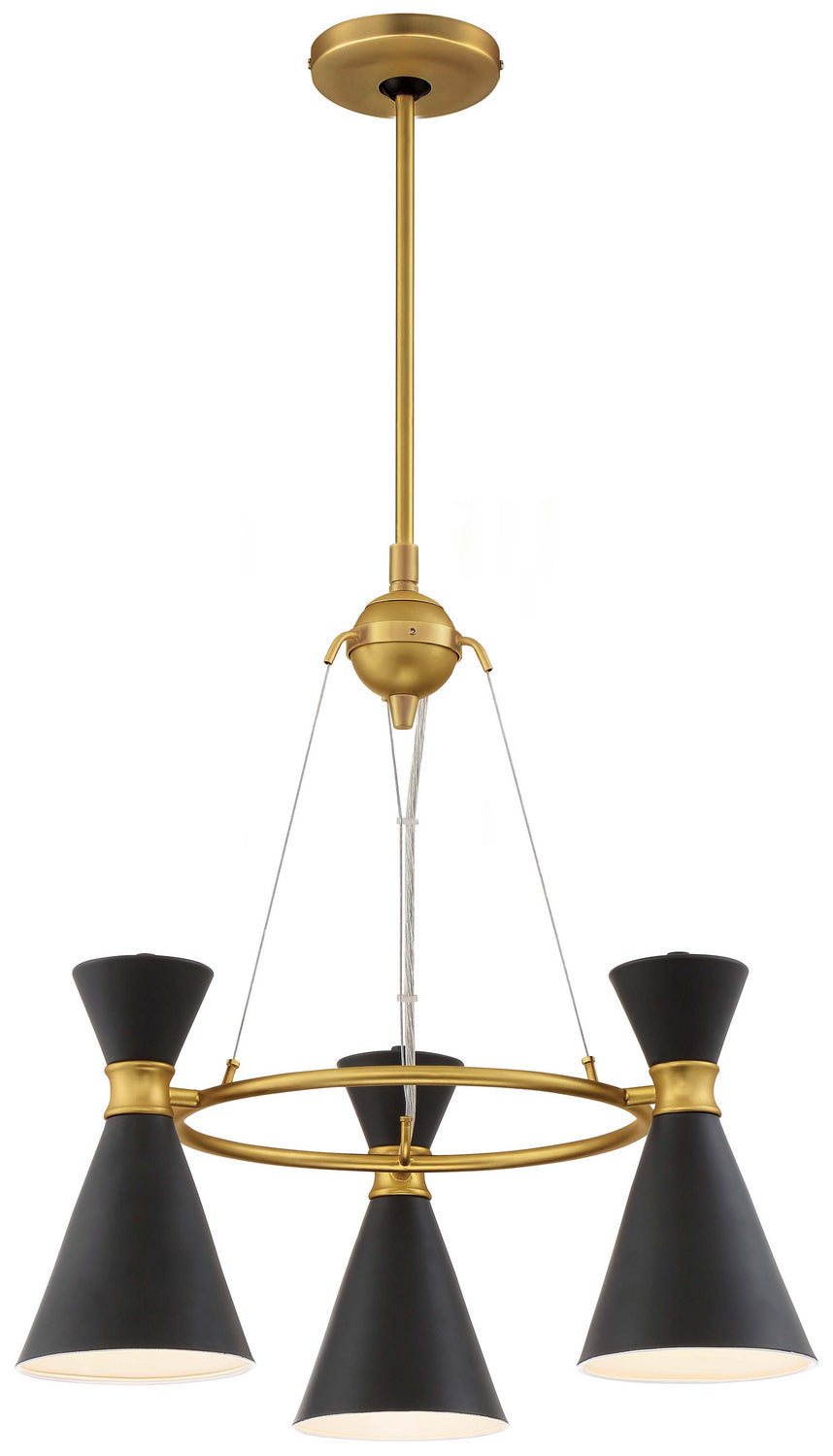 George Kovacs Conic P1823-248 Chandelier Light - Honey Gold