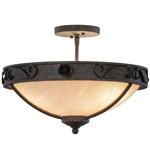 2nd Avenue Arabesque 5020-8 Ceiling Light - Copper Rust