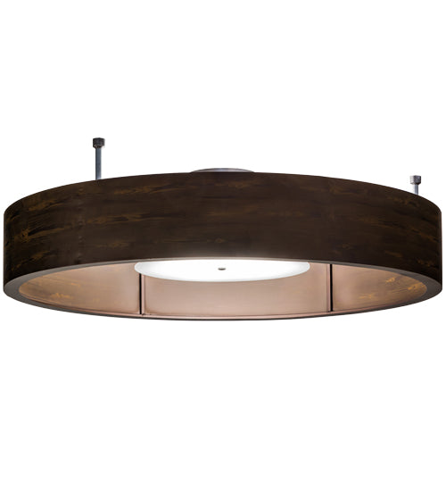 2nd Avenue Cilindro 59735-258 Chandelier Light - Mahogany Wood Grain