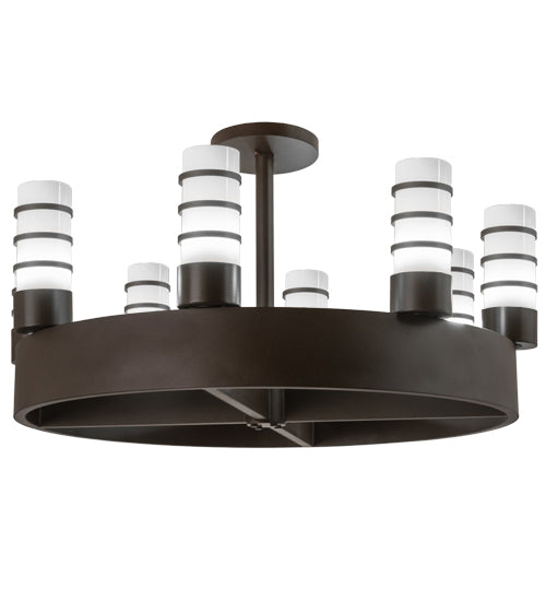 2nd Avenue Molle 64557-9 Chandelier Light - Cafe Noir