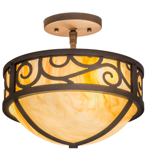 2nd Avenue Lilliana 65175-7 Ceiling Light - Cafe Noir